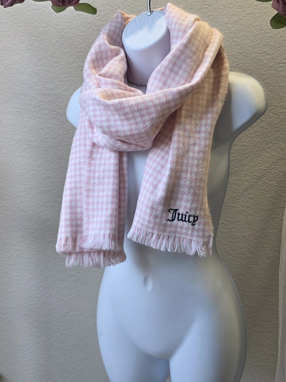 Juicy Couture Pink Scarf